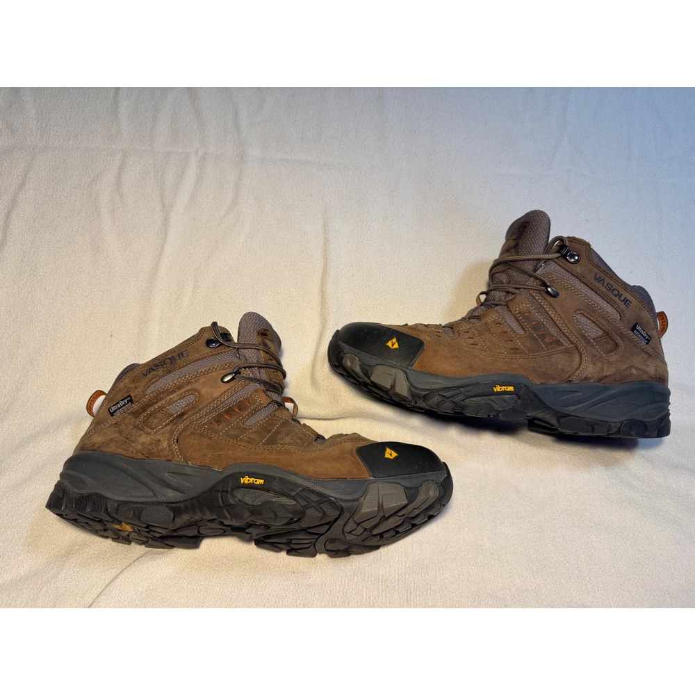 Vasque Talus UltraDry 7922 Mens Brown Leather Waterproof Hiking Boots Vibram 11M